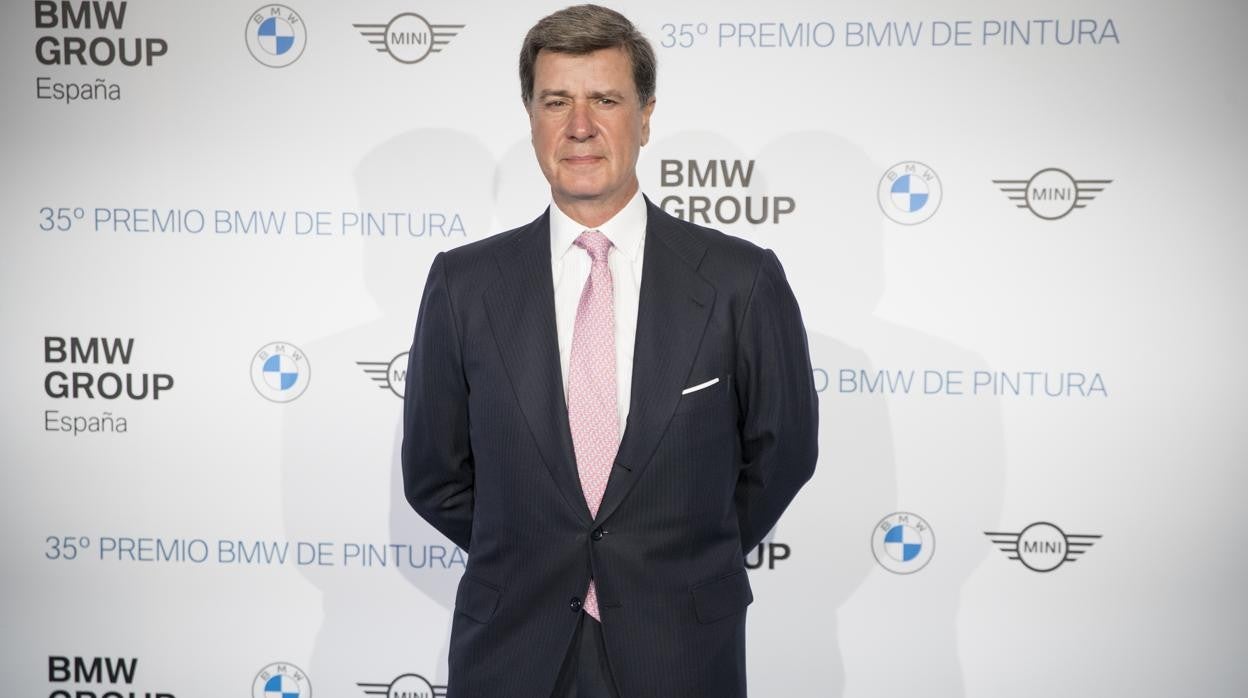 Cayetano Martínez de Irujo, en los Premios BMW de pintura