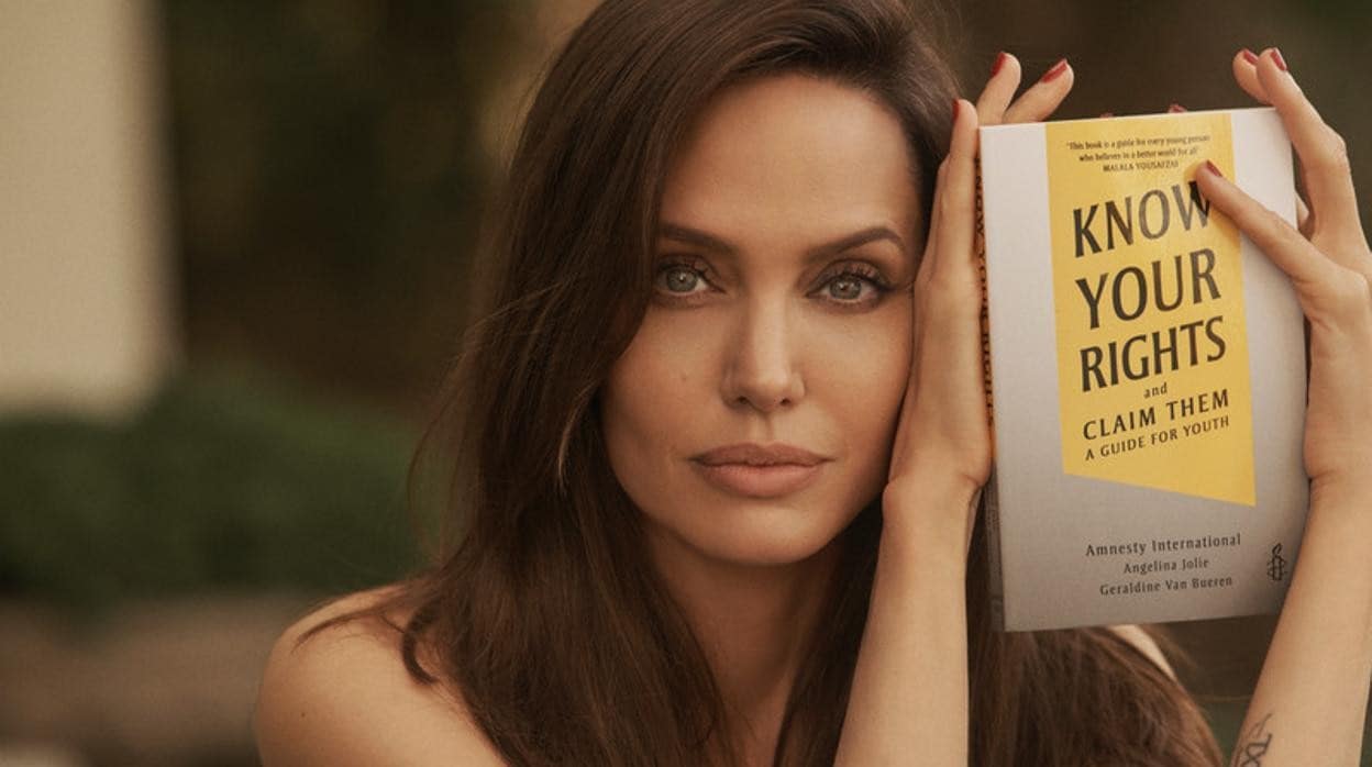 Angelina Jolie y Amnistía Internacional se han unido para crear este libro