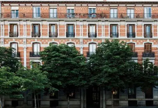 Exterior de las viviendas de Mabel Capital en Villa de París (Madrid).