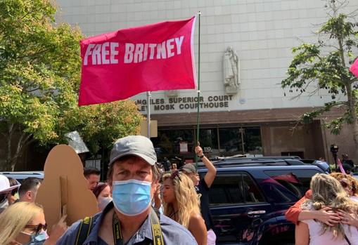 Imagen del exterior del tribunal que sentenció sobre el caso de Britney Spears