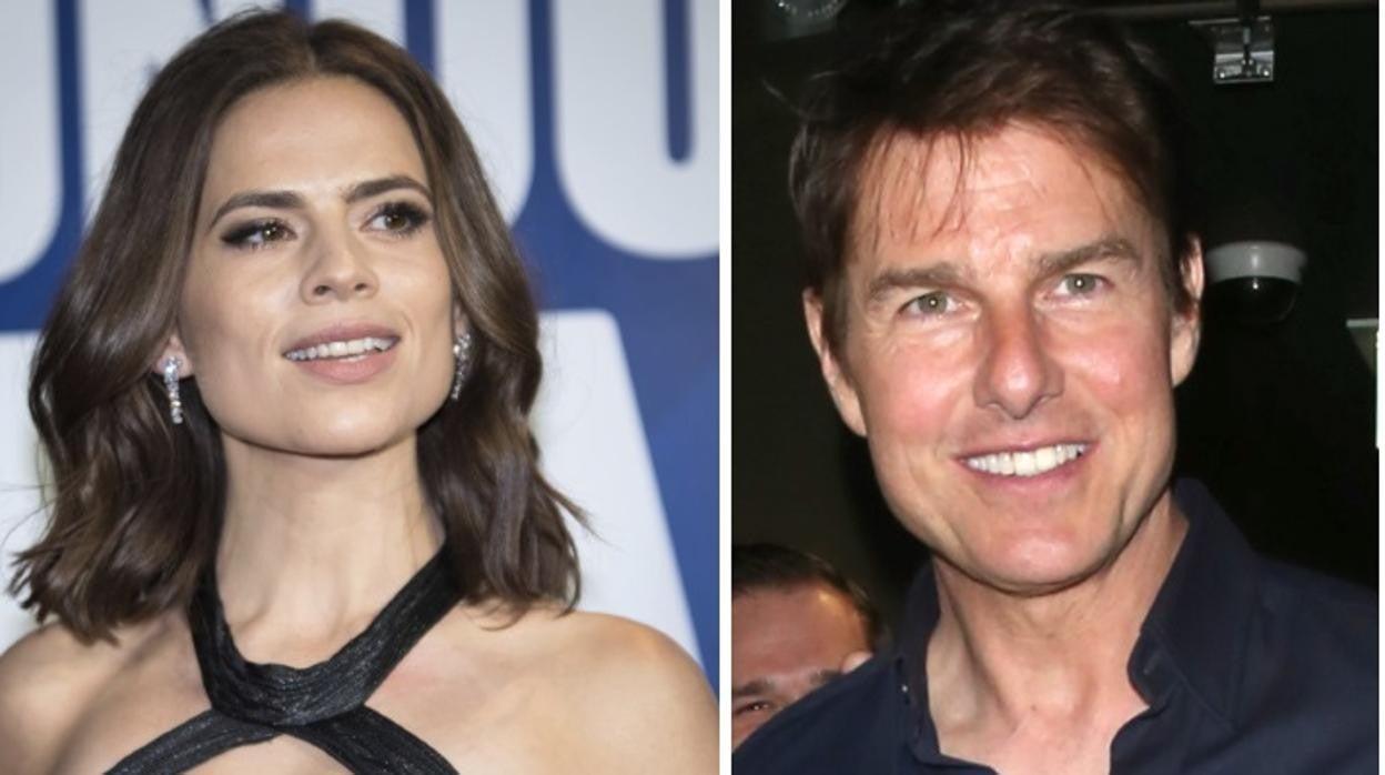 Tom Cruise y Hayley Atwell