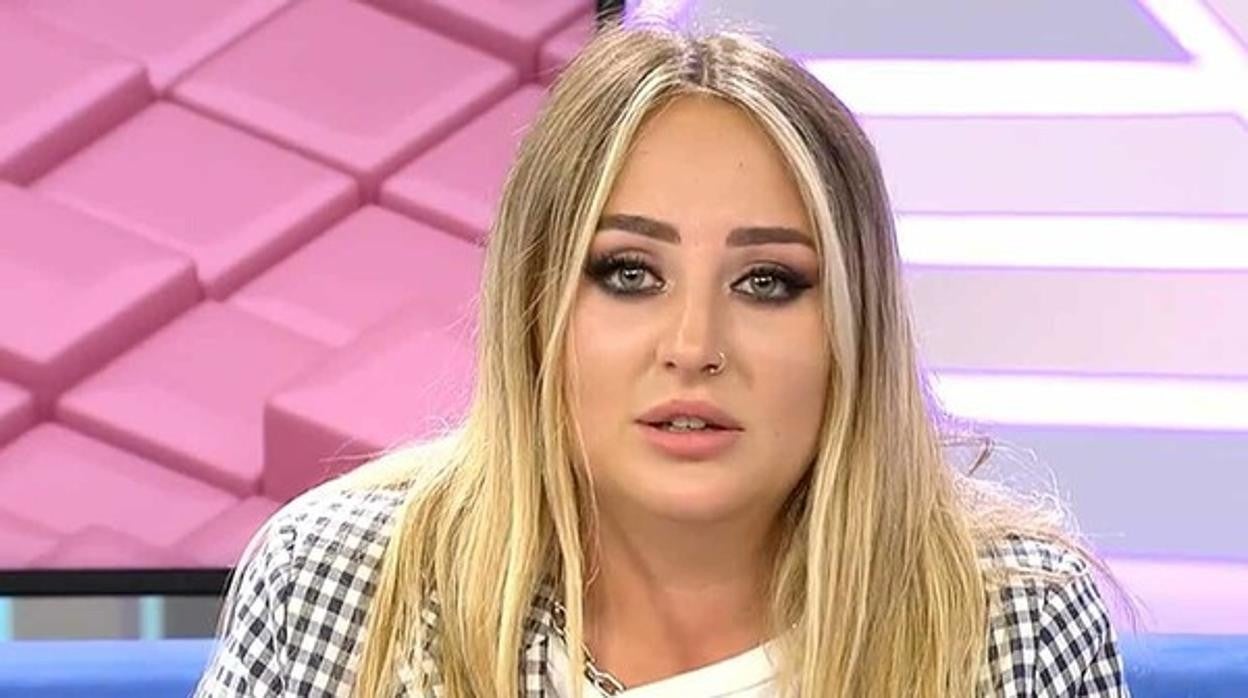 Rocío Flores en una de sus intervenciones en 'El programa de Ana Rosa'