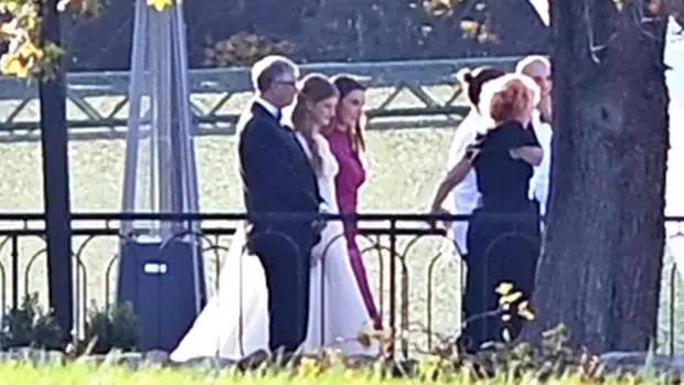 Bill y Melinda Gates, dos divorciados bien avenidos en la millonaria boda de su hija