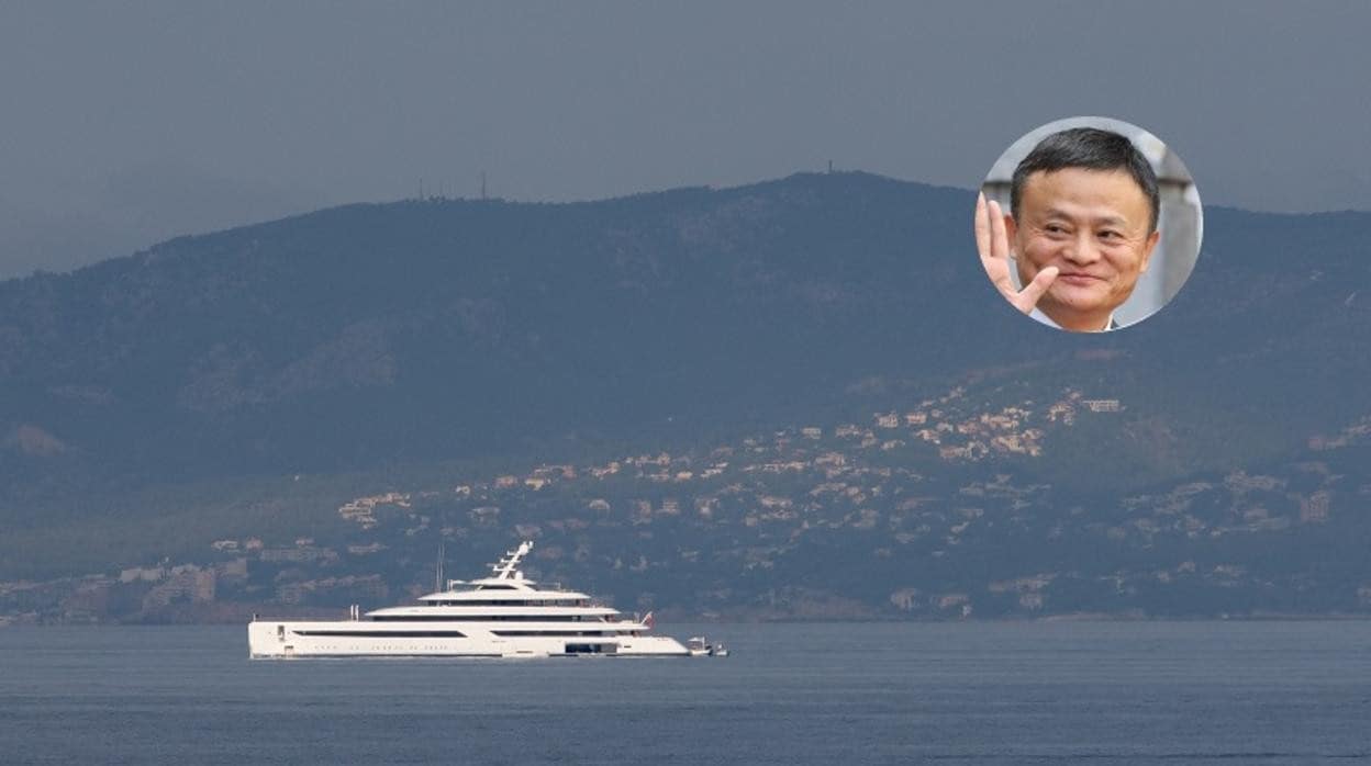 El 'desaparecido' multimillonario chino Jack Ma disfruta en la costa mallorquina a bordo de su yate Zen