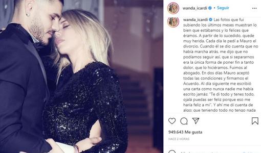 Wanda e Icardi: tras la infidelidad, la reconciliación