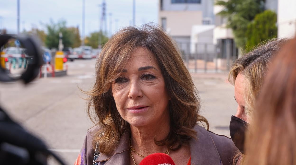 Ana Rosa Quintana tras anunciar, el pasado martes, que le han encontrado un carcinoma en una de las mamas