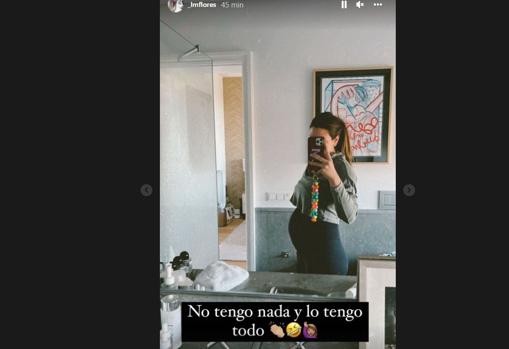 Laura Matamoros enseña su tripita tras dar a luz: «No tengo nada y lo tengo todo»