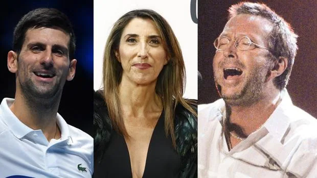 Djokovic, Paz Padilla o Eric Clapton: famosos que reniegan de la vacuna, de la ciencia y de la cordura