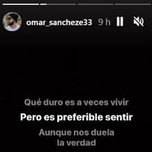 La reacción de Omar Sánchez tras el anuncio de separación de Anabel Pantoja: «Qué duro es a veces vivir»