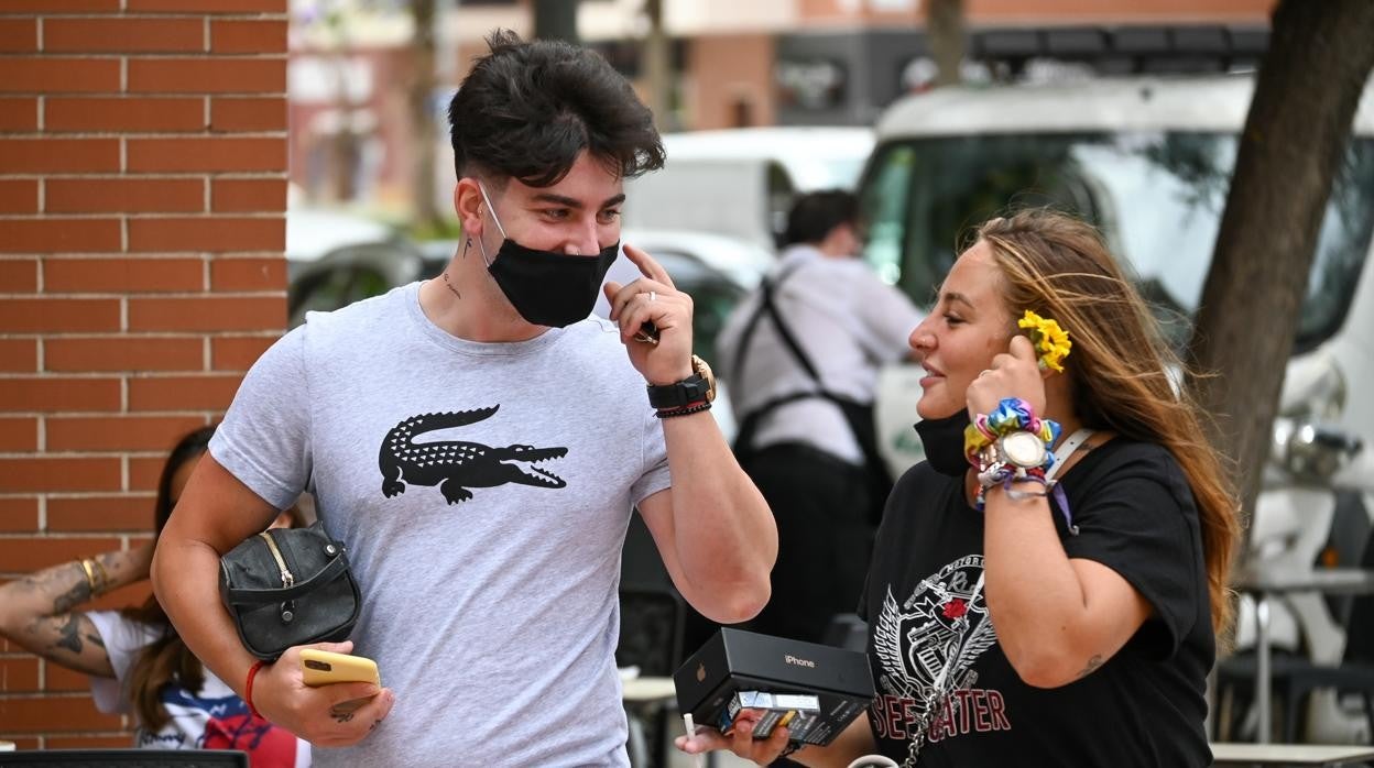 Rocío Flores y Manuel Bedmar