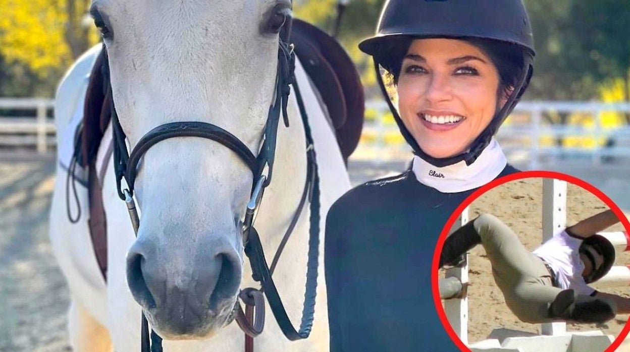 La grave caída de caballo de la actriz Selma Blair que podría empeorar su esclerosis múltiple