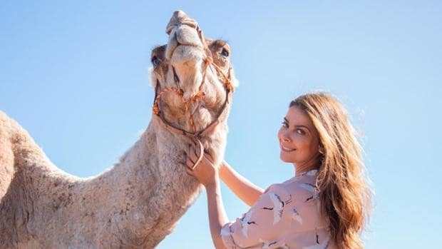 Guacimara Cabrera: «Los camellos son animales muy sensibles»