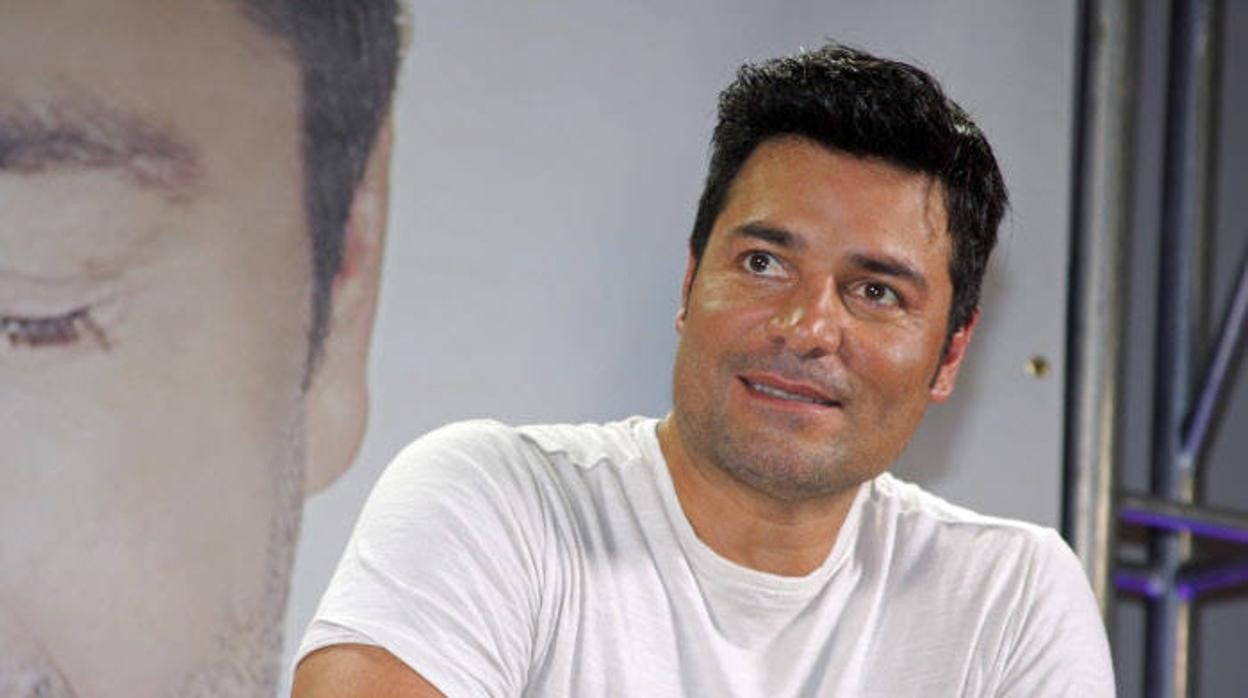 El cantante Chayanne