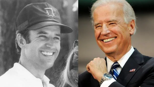 La sonrisa de Joe Biden ha cambiado considerablemente desde sus primeros años en política