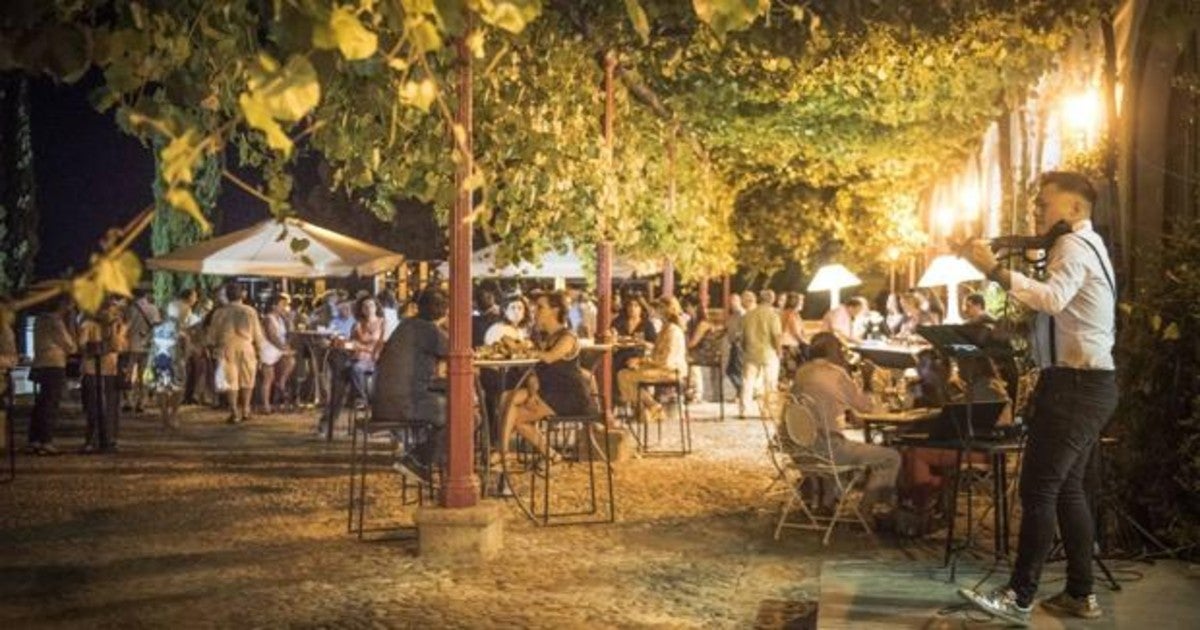 Imagen de archivo del ambiente en el Tío Pepe Festival