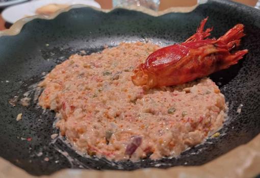 Tartar de carabineros