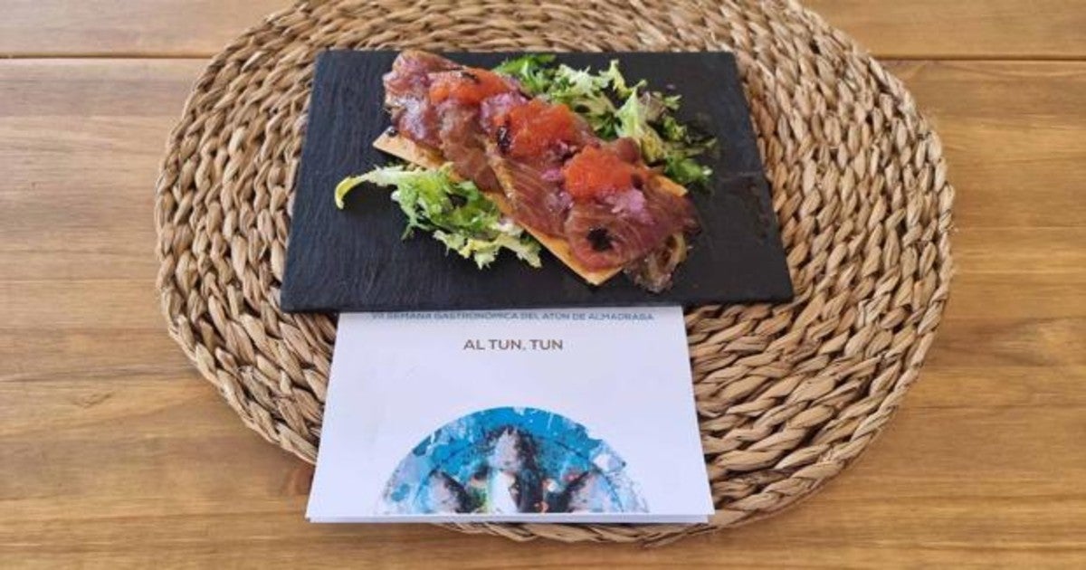 Uno de los platos presentados en la Semana del Atún de Chiclana