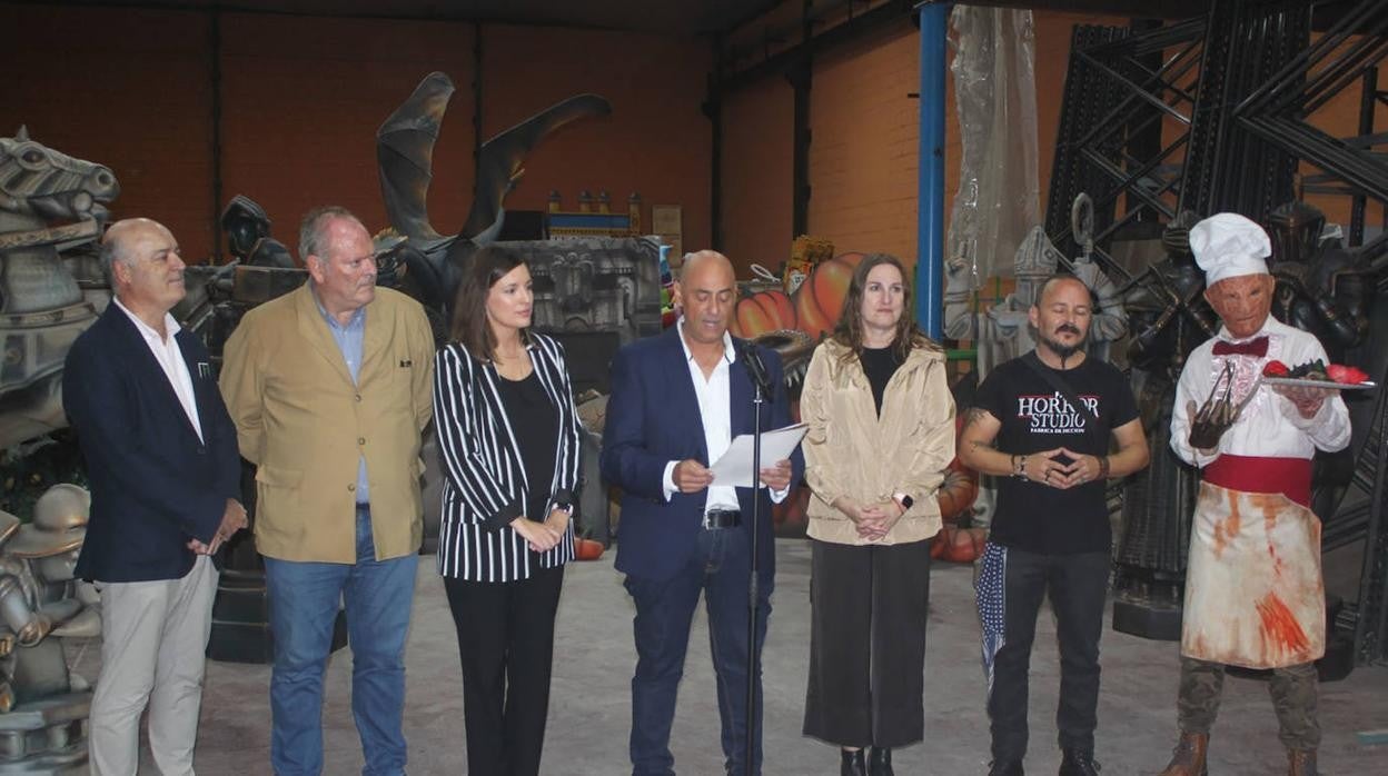 Un momento de la presentación de la Ruta de la Tapa y los Cócteles de Halloween