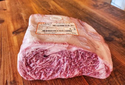 La carne wagyu, con su correspondiente certificado