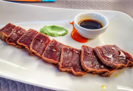 Tataki de atún