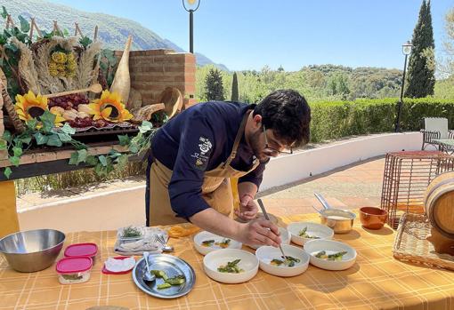 Uno de los participantes en la semifinal