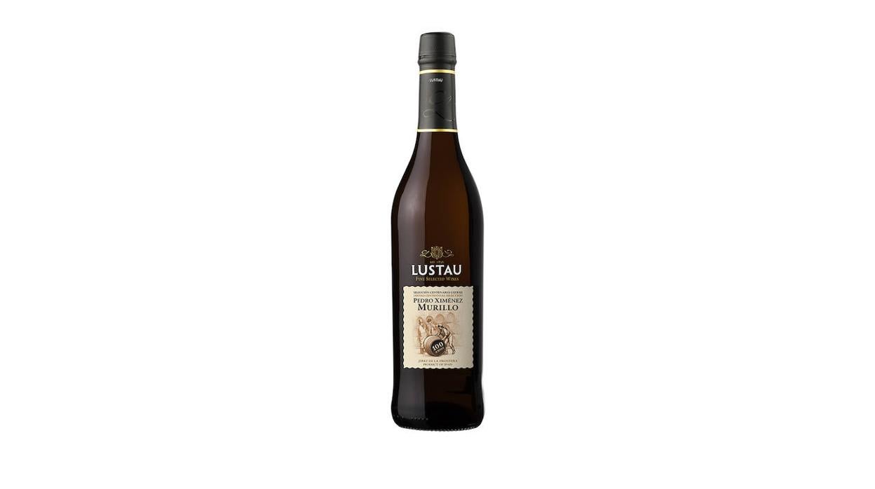 Uno de los vinos de Lustau premiados en la IWC