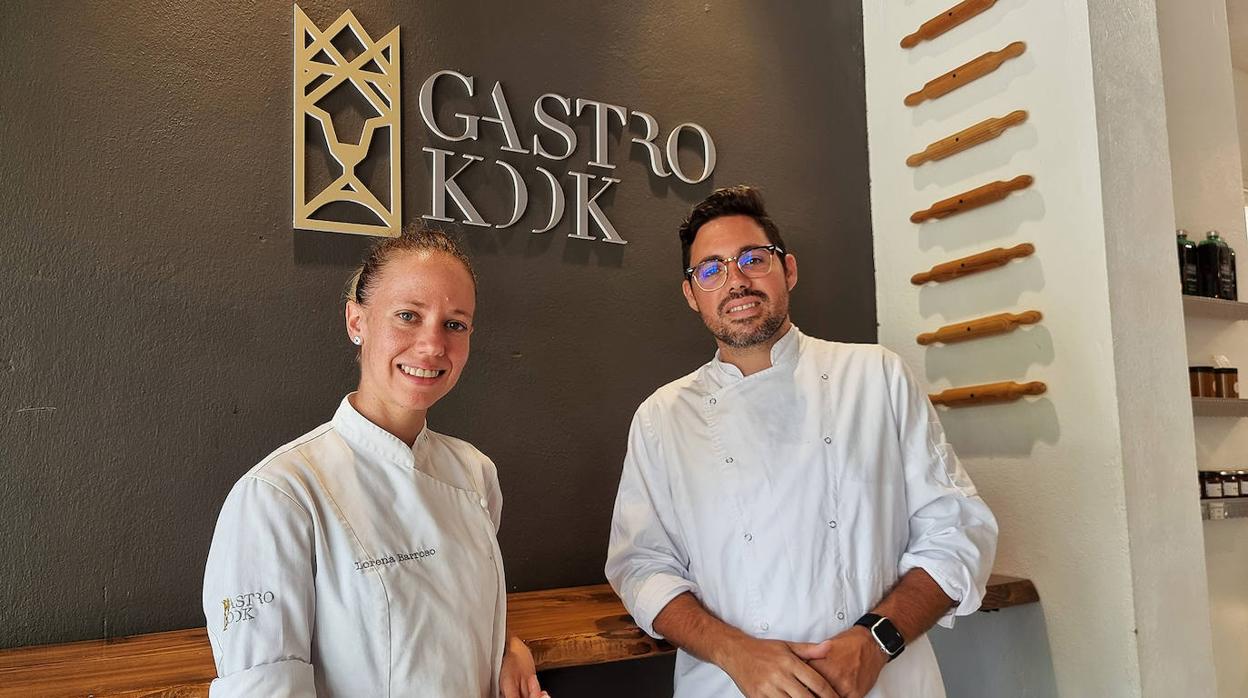 Lorena Barroso y Daniel Rivera, creadores de Gastrokook, en Castellar de la Frontera