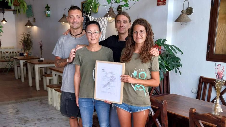 CAAE certifica como ecológico al restaurante Brío, en Tarifa