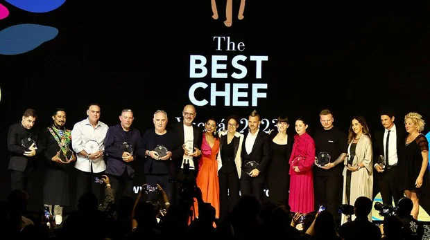 Entrega de las distinciones en el The Best Chef Awards
