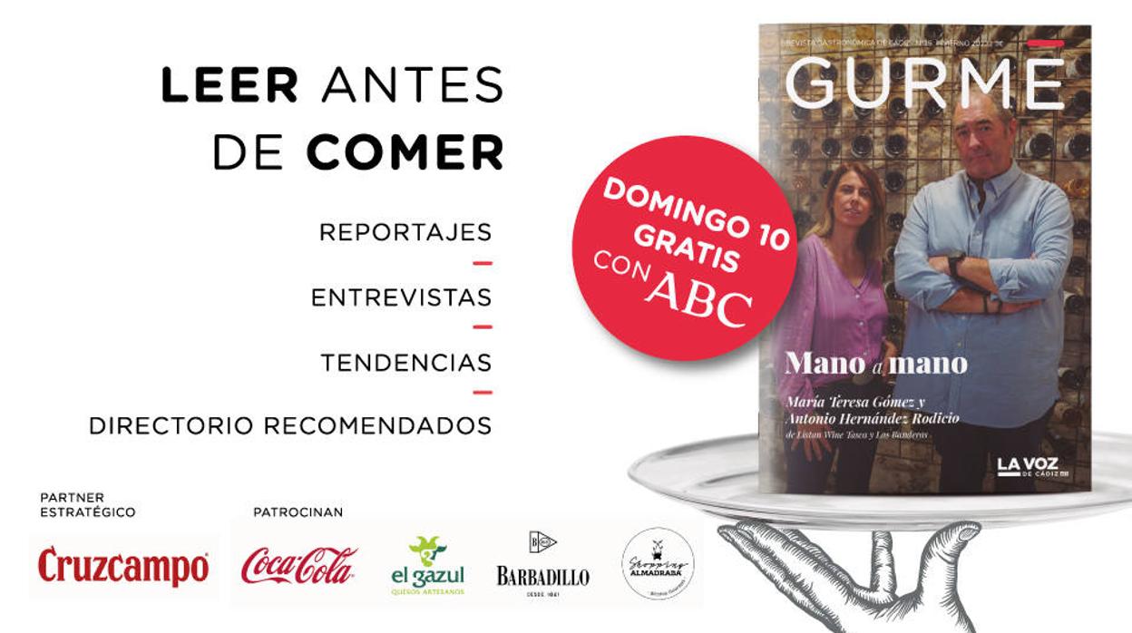 La revista GURMÉ de invierno llega a los kioscos el domingo con La Voz de Cádiz