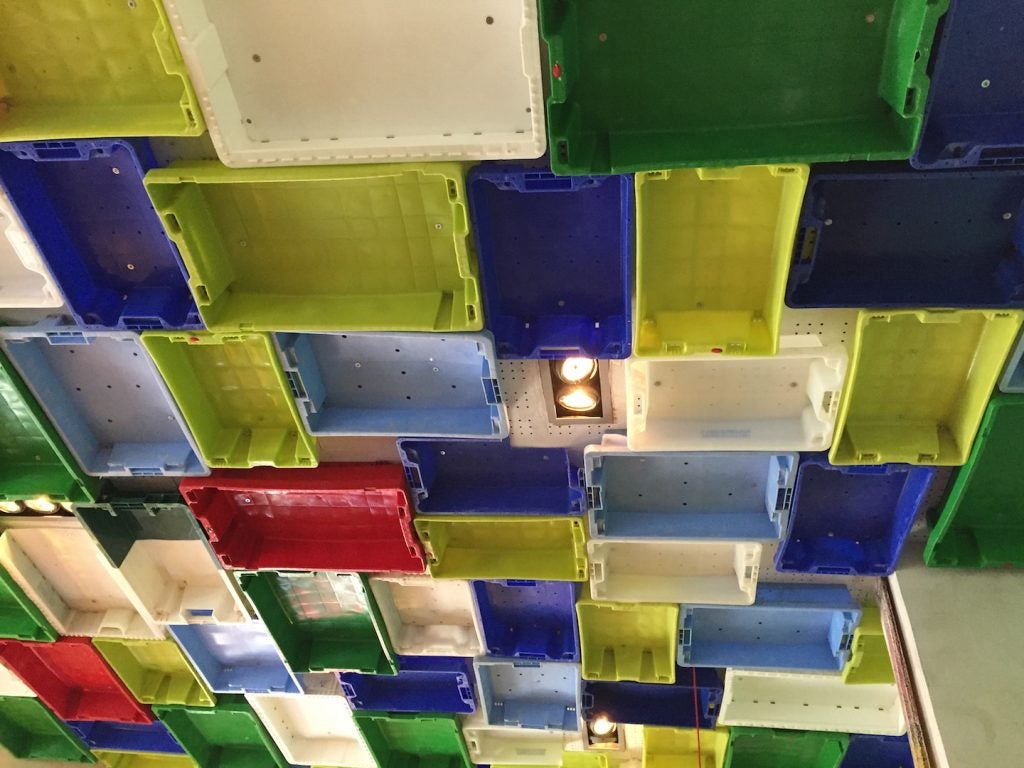 techo-taberna-chef-mar. La taberna del Chef del Mar