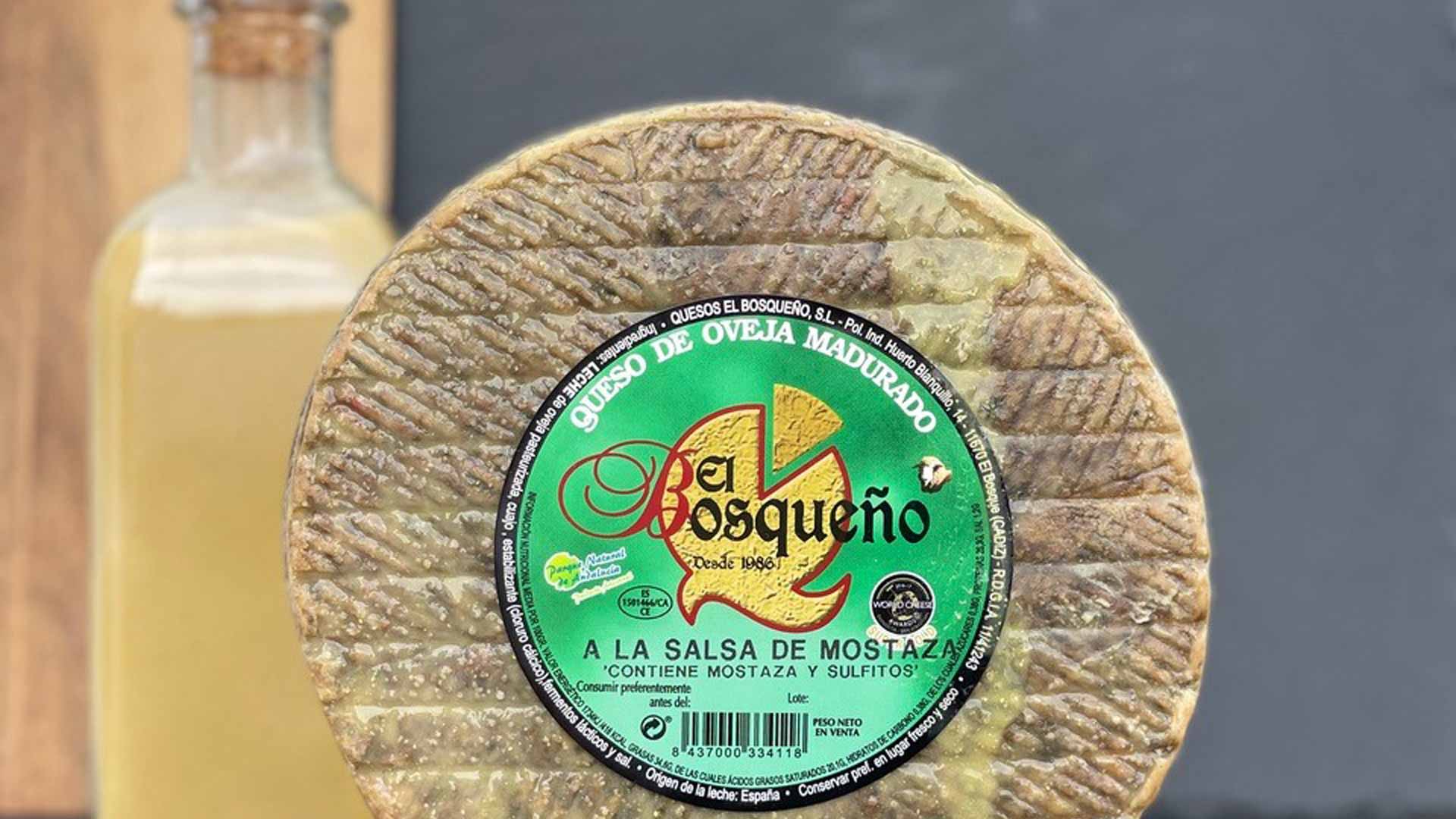 El Bosqueño lanza un queso con salsa de mostaza al vinagre de Jerez