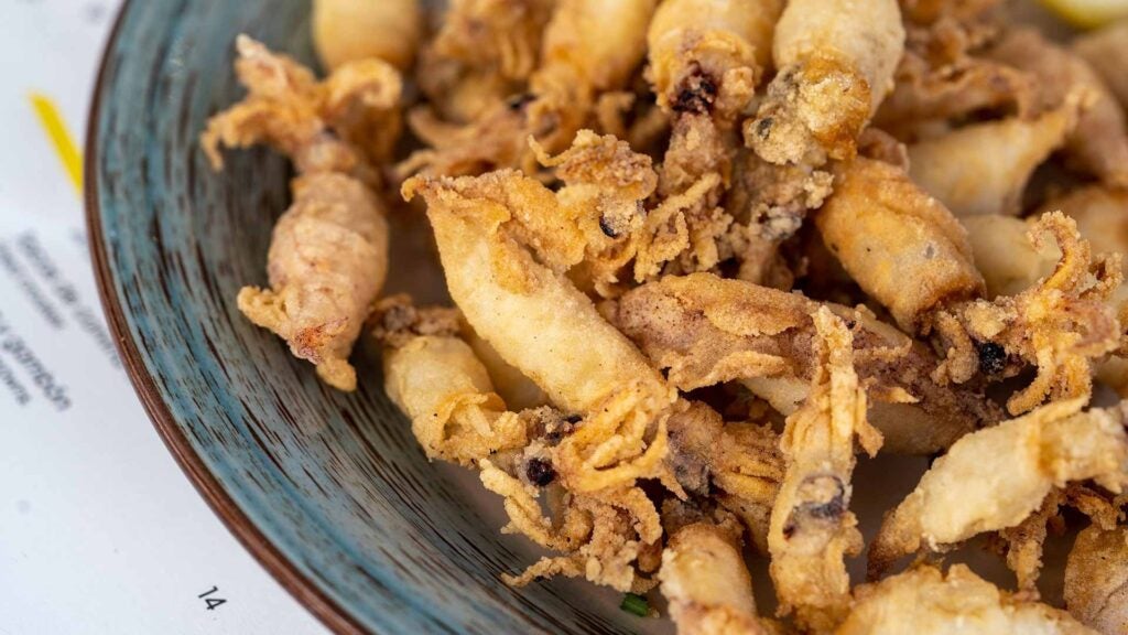 fresaquitapereapuntillitas. Las puntillitas fritas de La Fresquita de Perea.