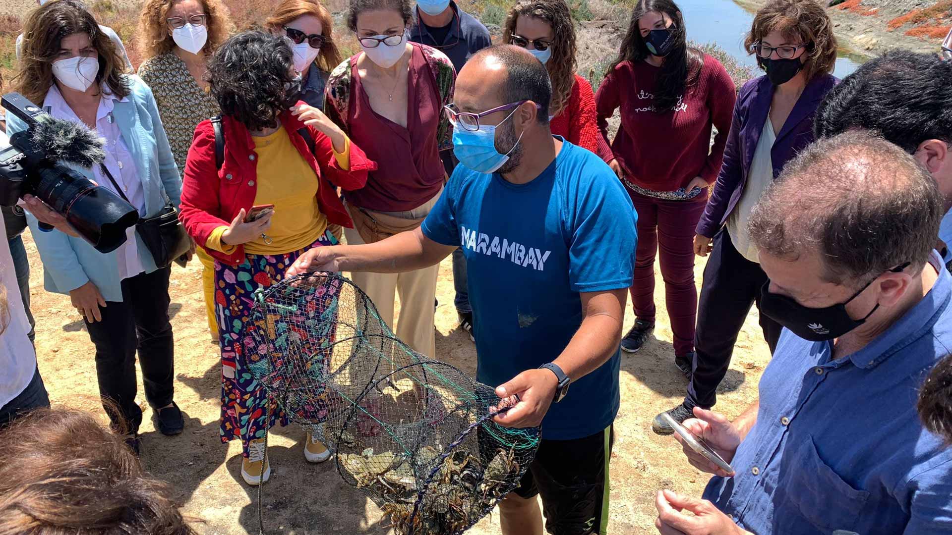 Tres salinas gaditanas participan en el proyecto de MedArtSal presentado en Marambay