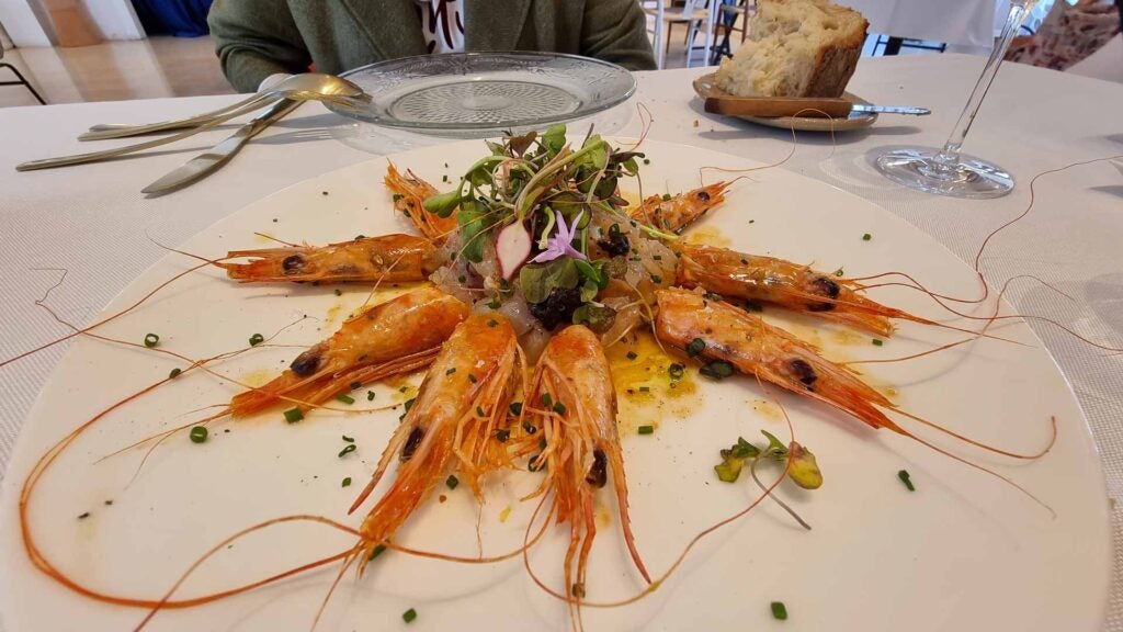 gallopedrotartargambablanca. Tartar de gambas blancas de Isla Cristina.