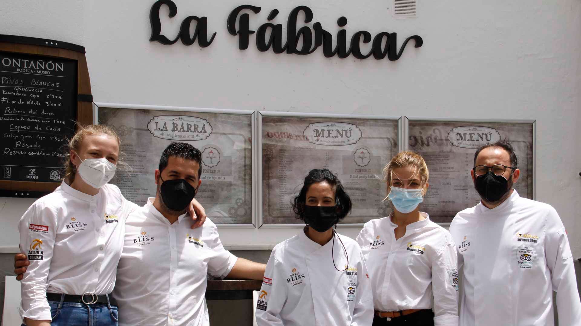 La Fábrica, en Medina: platos canarios para ayudar a los afectados del volcán de La Palma