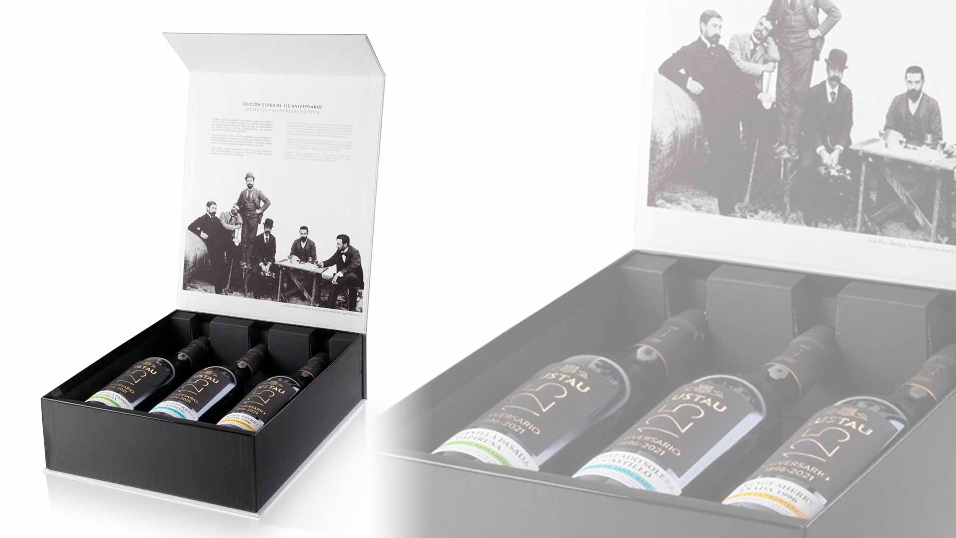 Lustau presenta una colección de tres vinos por su 125 aniversario con una cena en su bodega