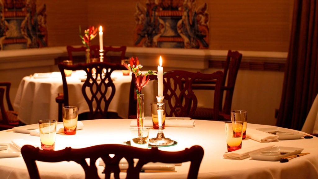 Restaurante Kabuki Raw en Finca Cortesin. 