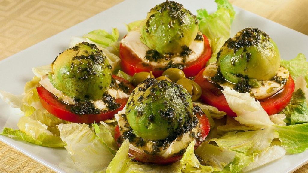 ensalada de taberna gaspar en marbella. 