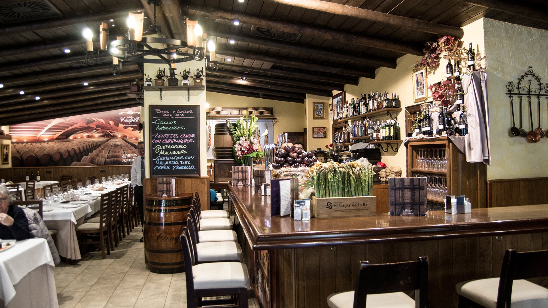 Todas las especialidades de El Mesón de Andrés, en Fuengirola