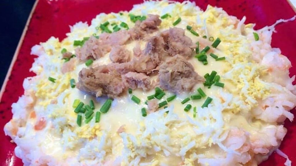 ensaladilla rusa bar nerva en malaga. 
