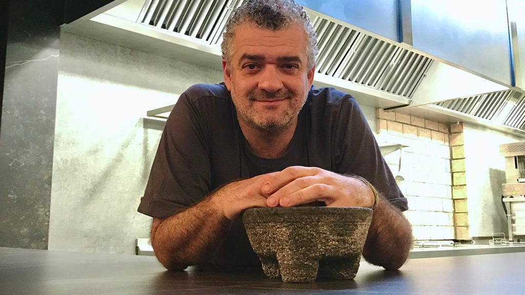 dani carnero abre kaleja en malaga. 