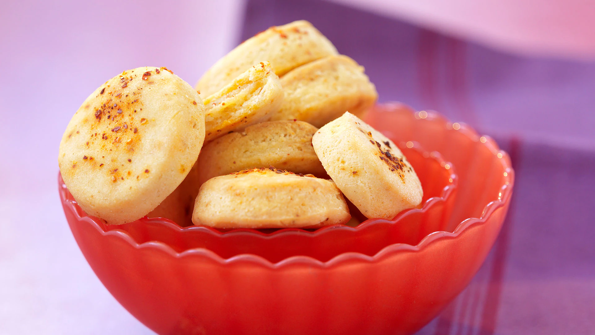 Galletitas de queso rallado - Gurmé