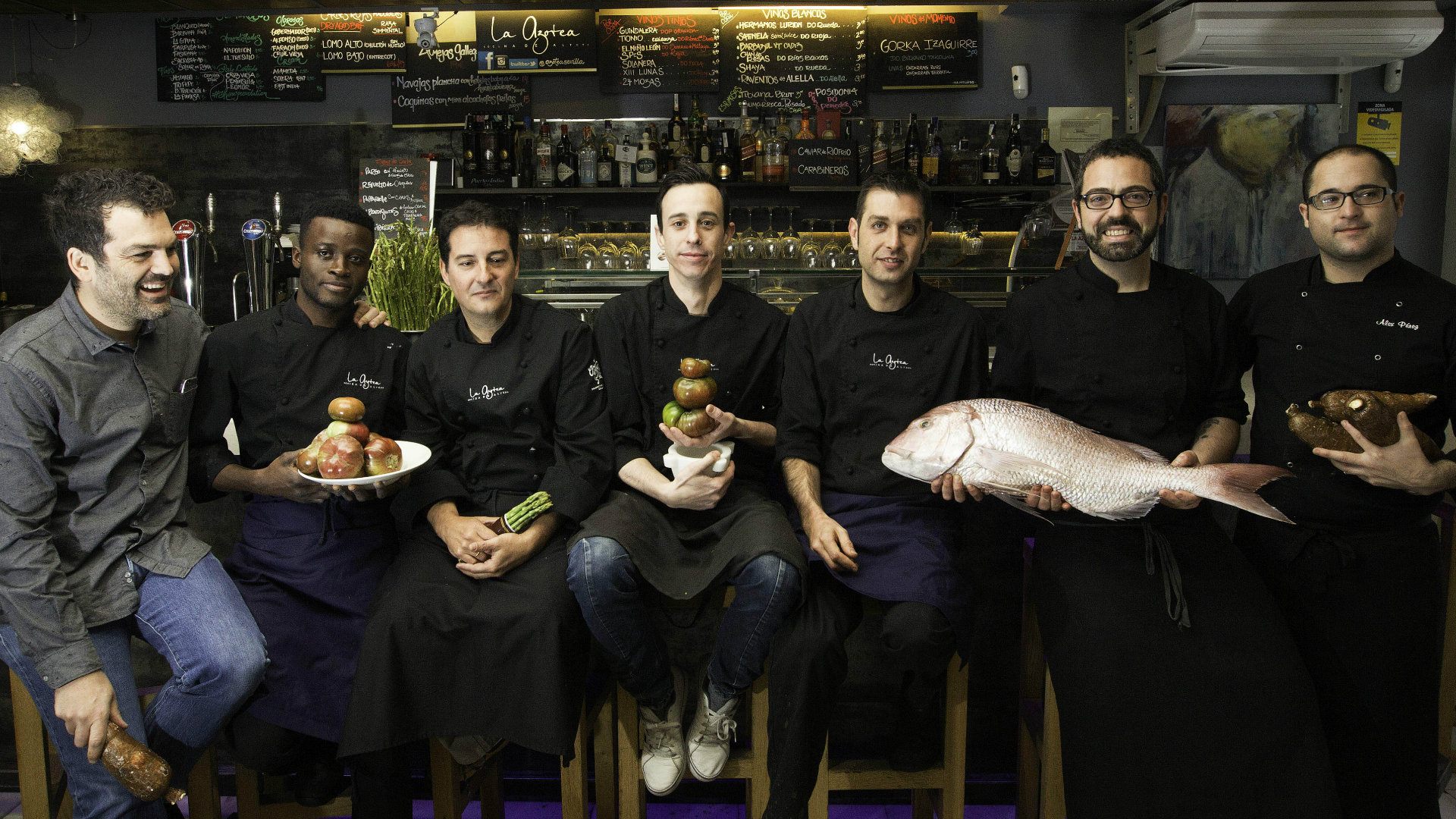 La cocina de La Azotea, al desnudo