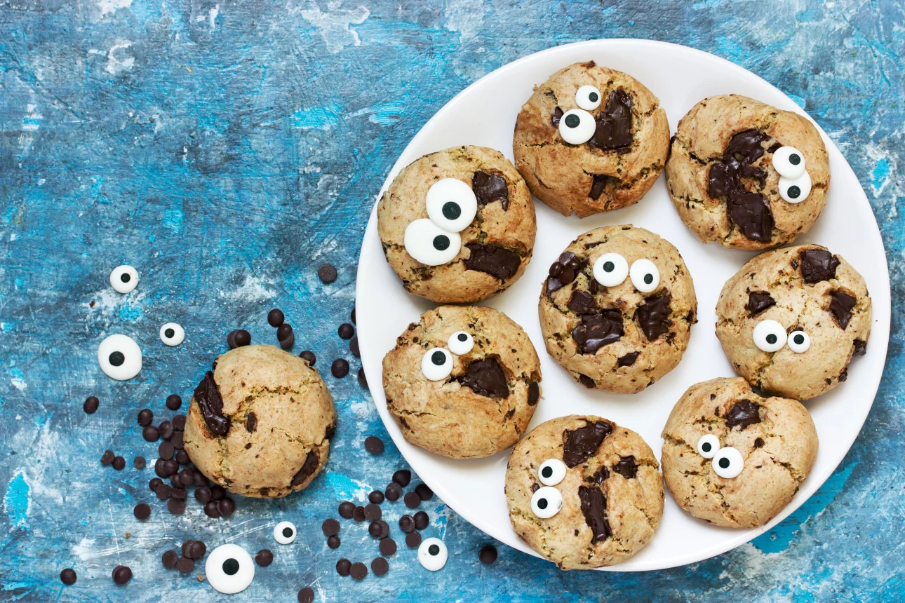 Cookies de chocolate para Halloween - Gurmé