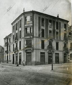 La primera redacción del Blanco y Negro, que estaba situada en Claudio Coello...