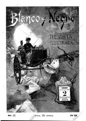 BLANCO Y NEGRO MADRID 02-08-1891