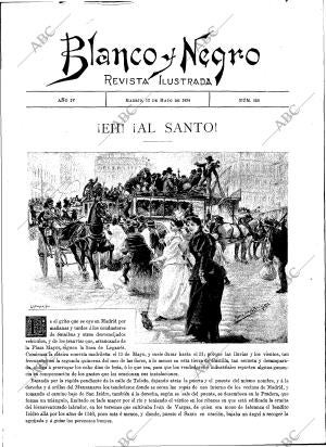 BLANCO Y NEGRO MADRID 12-05-1894
