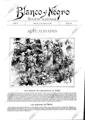 BLANCO Y NEGRO MADRID 10-08-1895