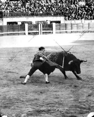 El torero Machaquito en Madrid